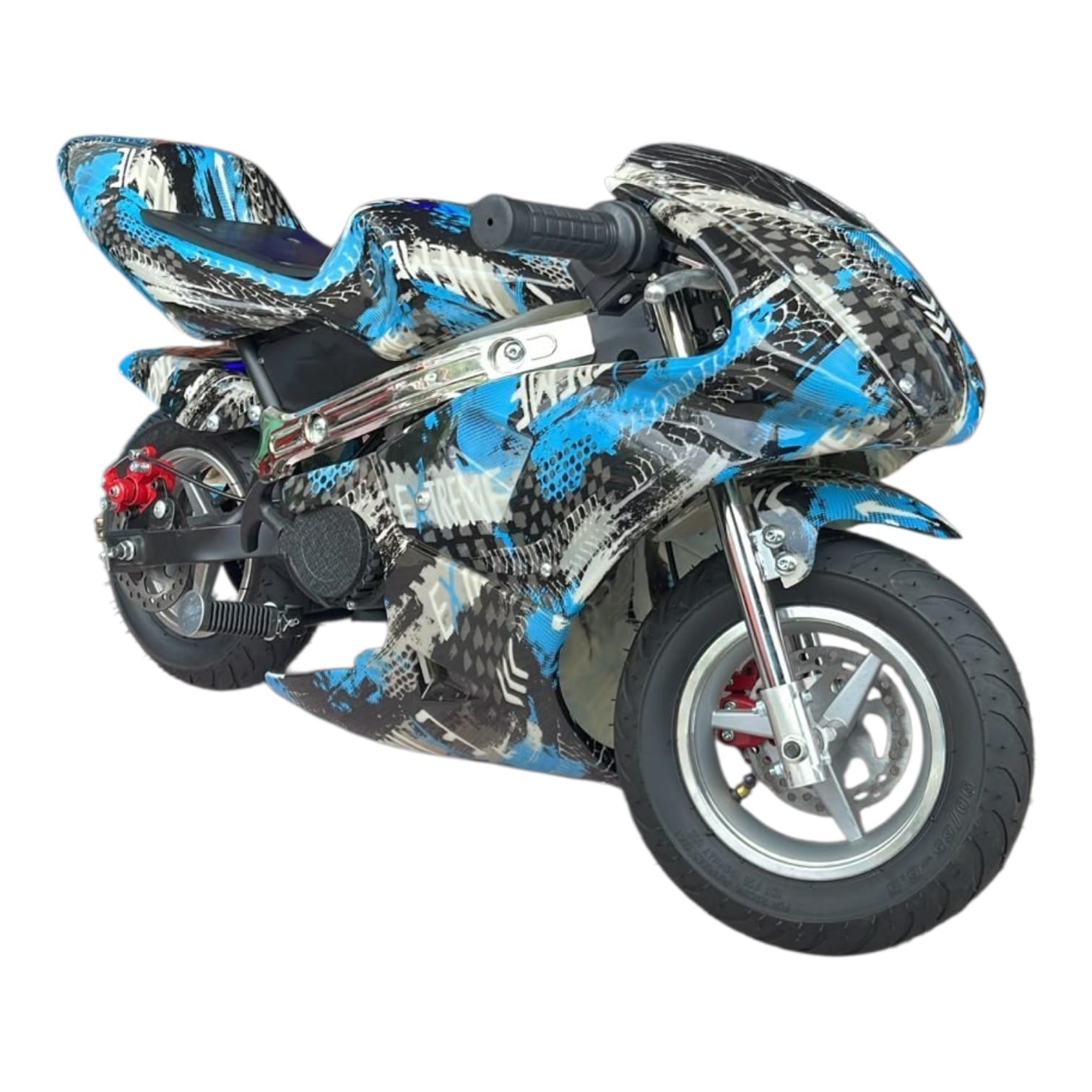 Mini Moto Pocket Bike 50cc Gasolina – Estilo Deportivo Ninja - Imagen 4