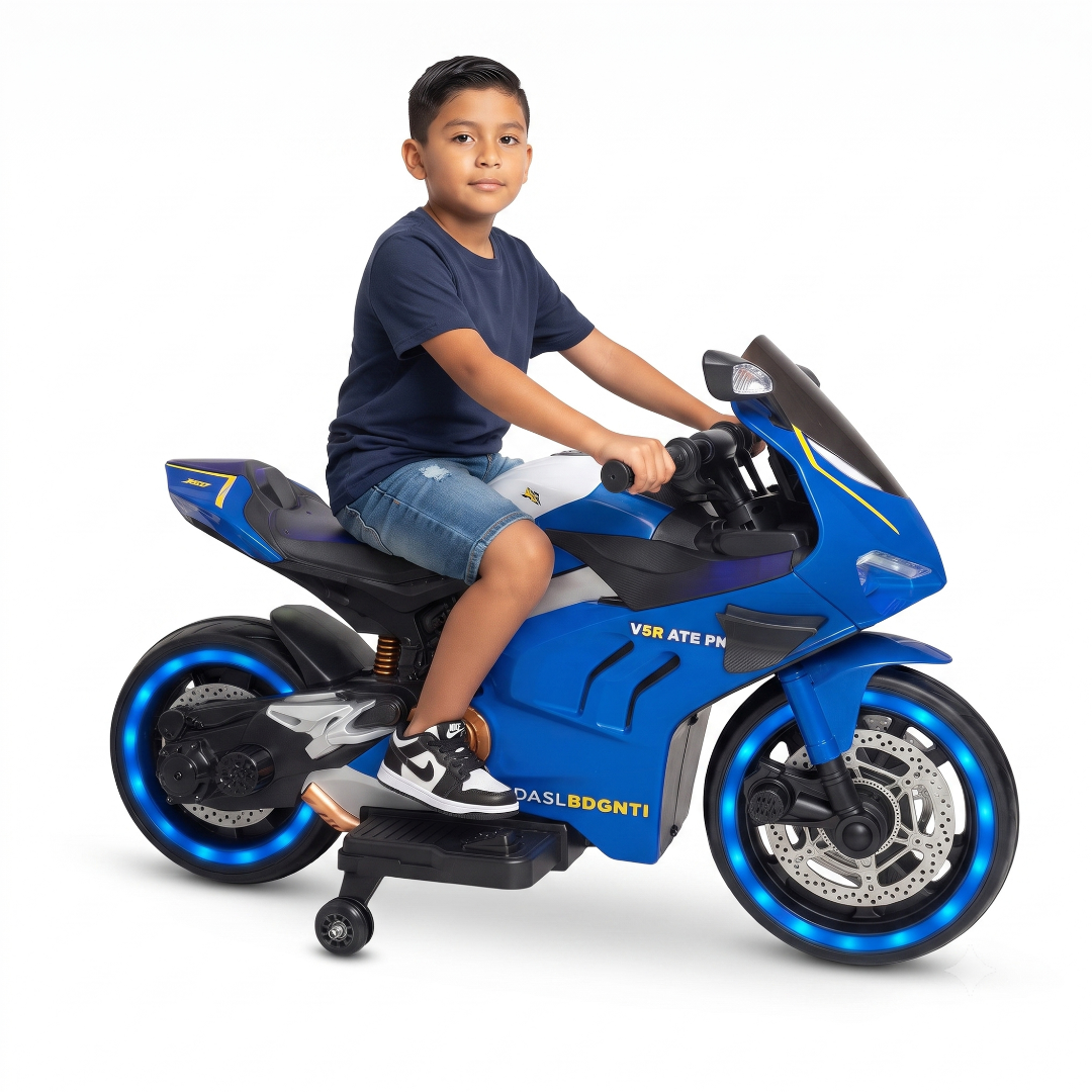 Moto Eléctrica Deportiva "Hermosa Lucky" 12V – Edición Full Lujo - Imagen 6