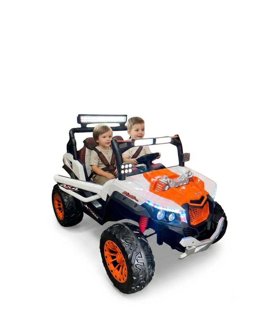 UTV 4x4 Todo Terreno 24V – Potencia Extrema, Doble Asiento y Lujo Total